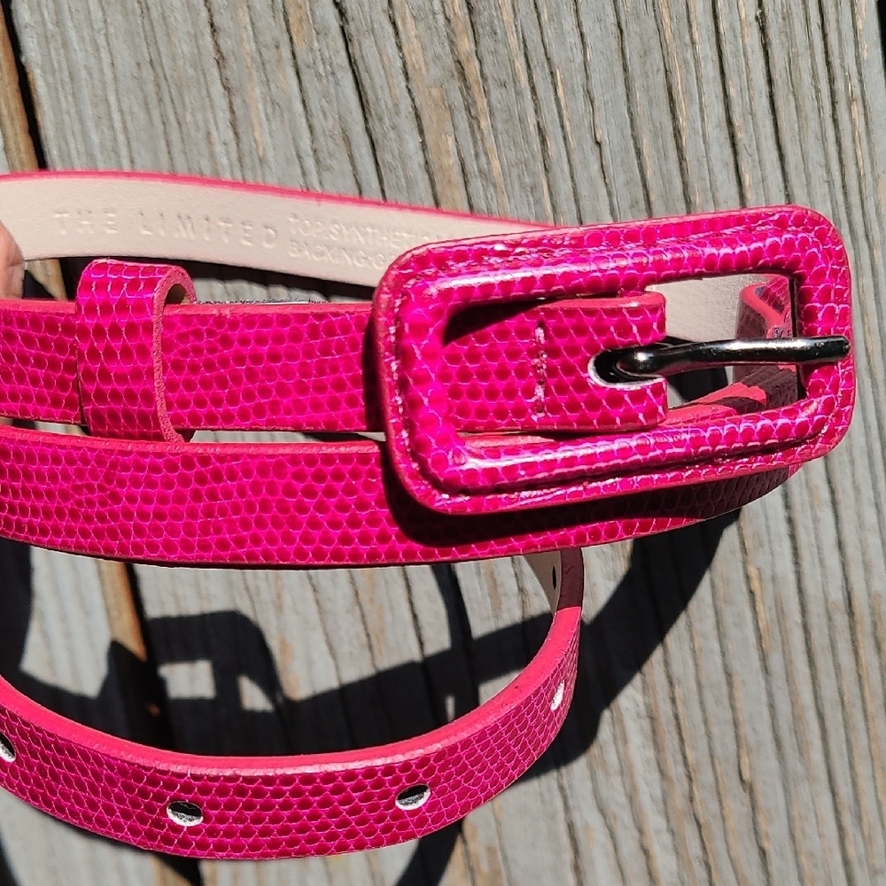 The Limited Pink Belt‎ Slim Casual Accessory